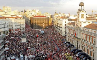 Minutos despues del 29M, día de la Huelga General