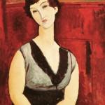 Le femme au chocolat - Modigliani