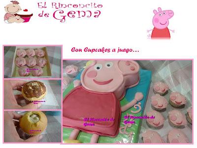 Paso a Paso: Tarta Peppa Pig Paso a Paso: Tarta Peppa Pig