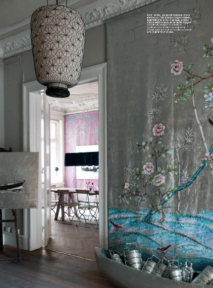 Una casa con mucho arte