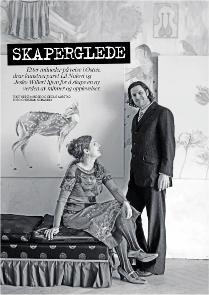 Una casa con mucho arte