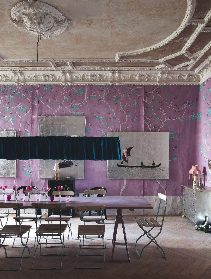 Una casa con mucho arte