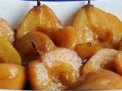 Receta Peras caramelo