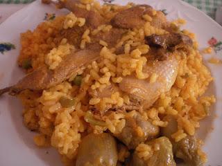 ARROZ CON CODORNICES