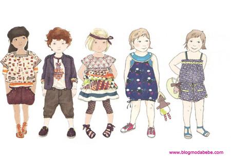 Moda infantil escandinava tendencias SS2012