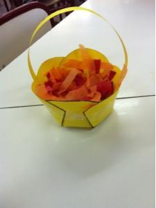 CESTA- NIDO PARA HUEVOS DE PASCUA