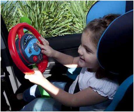 Volante de actividades para el coche de Imaginarium
