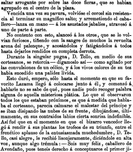 LA BELLA TODA Y LOS DOCE JABALÍES (III parte)