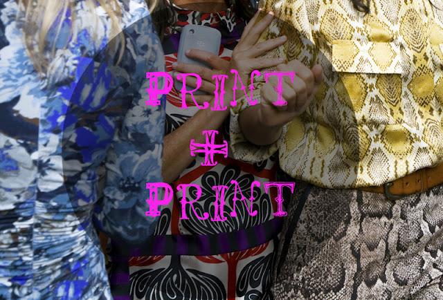 STREET STYLE PRINT+PRINT