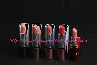 Lipstick Swatches II - KIKO