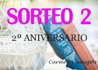 Sorteo 2 del 2º aniversario del blog Carmen y Amig@s