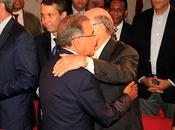 Hipólito Mejía Danilo Medina ¨caluroso abrazo¨