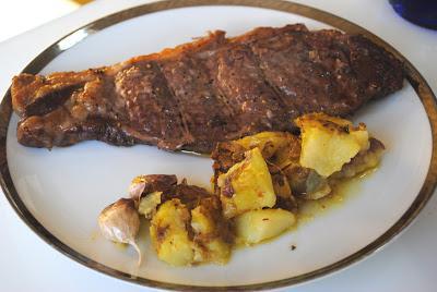 Entrecot a la falsa barbacoa