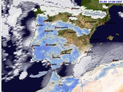 El tiempo para el Domingo de Ramos 2012 Sevilla