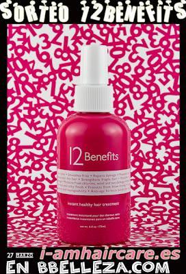 Listado participaciones Sorteo 12 BENEFITS I-AM Haircare