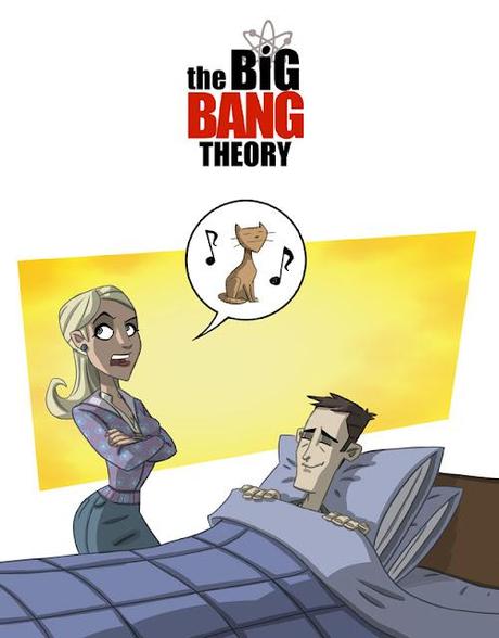 Si The Big Bang Theory fuera una serie animada