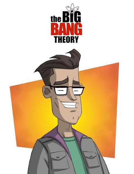 Si The Big Bang Theory fuera una serie animada