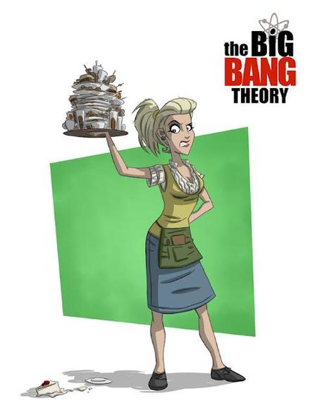 Si The Big Bang Theory fuera una serie animada