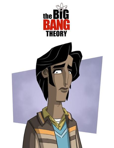 Si The Big Bang Theory fuera una serie animada