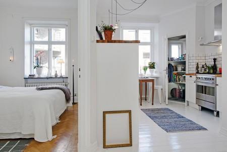 suelo laminado blanco muebles de ikea inspiración casas estilo sueco decoración estilo nórdico diseño de interiores decoración escandinava decoración en blanco decoración de interiores cocinas blancas cocina blanca rústico moderno 