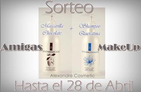 Sorteo Mascarilla Chocolate + Shampoo Queratina, Alexander Cosmetic