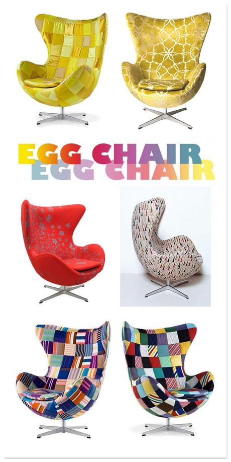 colorees “DÉJÀ VU”… LA EGG CHAIR