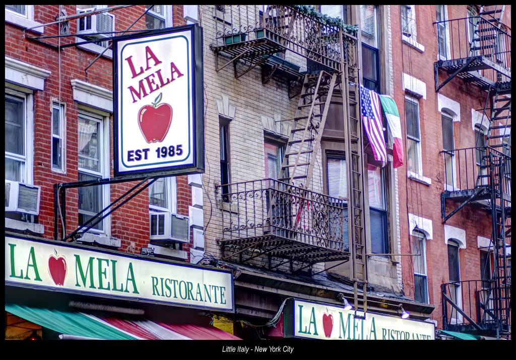 Postales neoyorquinas: Welcome to Little Italy...