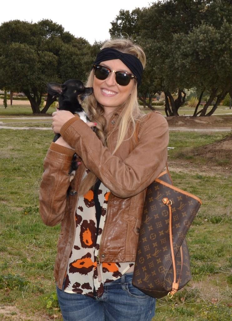 Leather, animal print and sandals