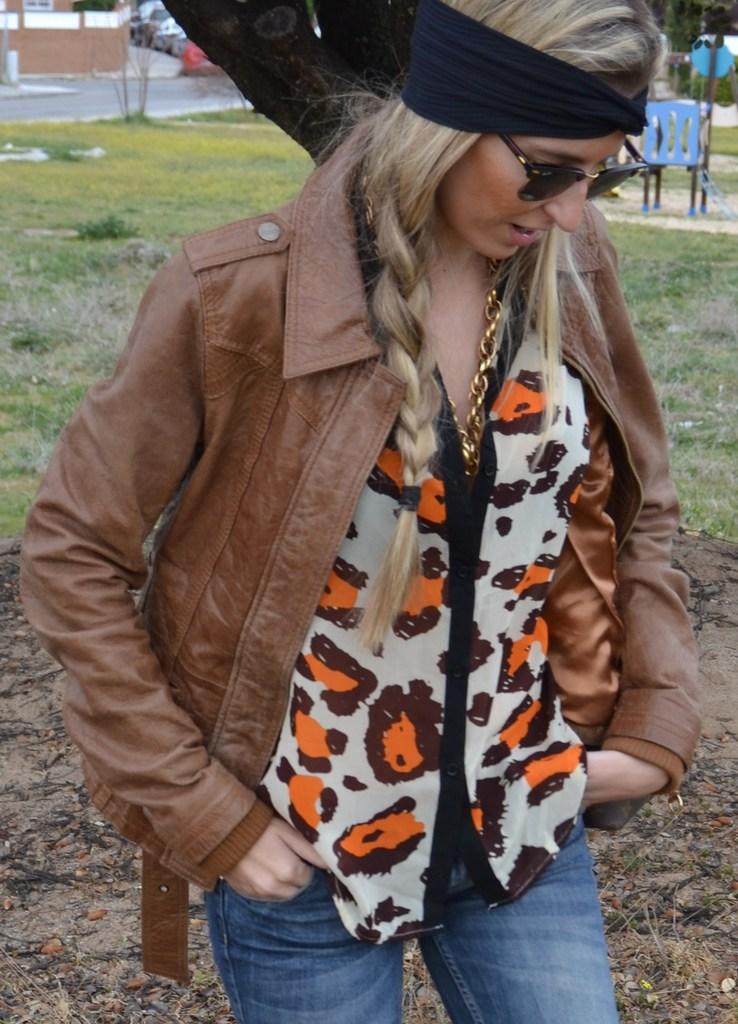 Leather, animal print and sandals