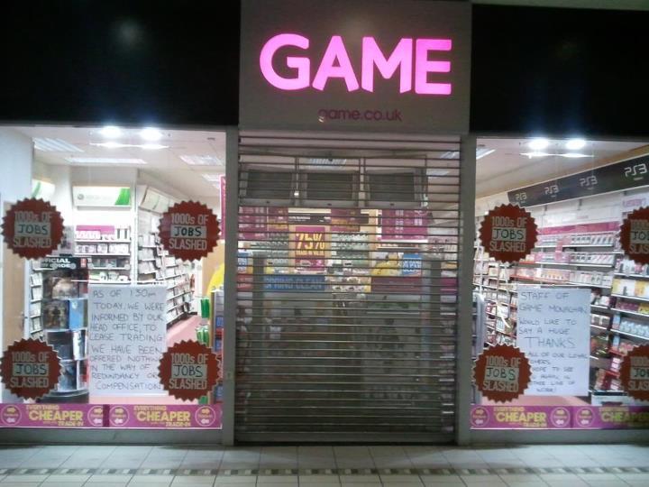 game bancarrota OpCapita compra la cadena de tiendas GAME
