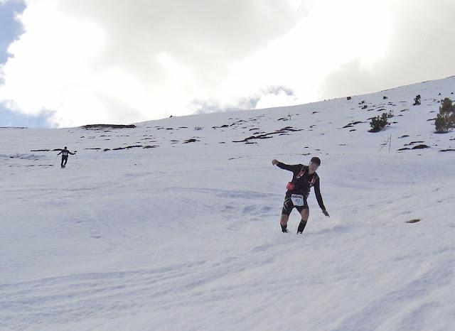 Nix Trail...  Finisher...!! 34 km de auténtica aventura sobre nieve...!!  Make no mistake, this is pure snow trail my friend...!!