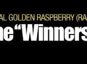 Golden Raspberry (Razzies) 2012: Ganadores