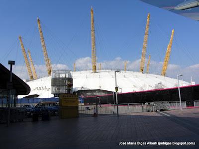 Londres: O2 y Emirates Air Line