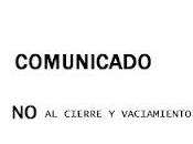 Comunicado Centro Clandestino Olimpo