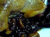 Confit pato salsa ciruelas pasas