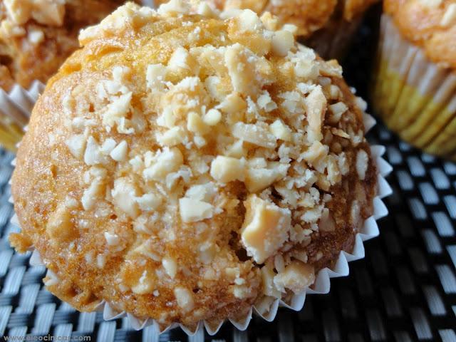 Muffins de almendras e higos