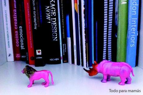 animales pintados con esmalte de uñas