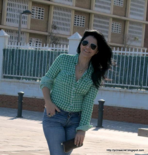 Un look muy cowgirl .....