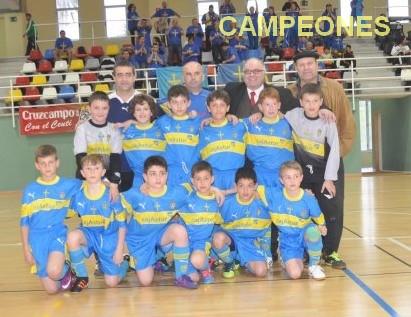 ASTURIAS GOLEA A MADRID (10-2) Y SE PROCLAMA CAMPEÓN BENJAMÍN DEL CAMPEONATO DE ESPAÑA DE FÚTBOL SALA