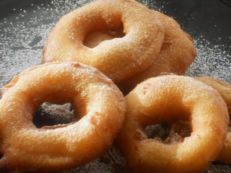Buñuelos de manzanas Beignets