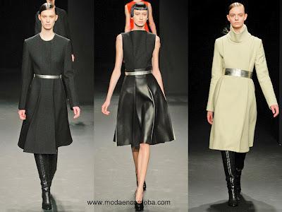 Moda y Tendencia Invierno 2012/2013.Colecciones Internacionales.Calvin Klein.