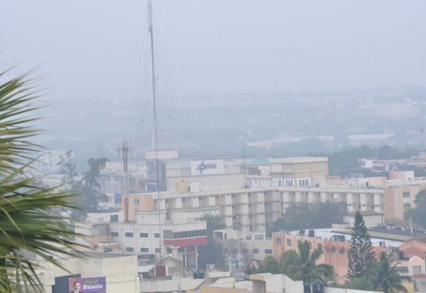 Otra humareda del vertedero arropa ciudad de Santiago