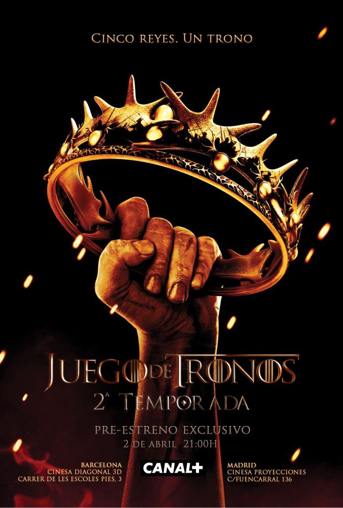 Estreno de la 2ª temporada de Juego de Tronos