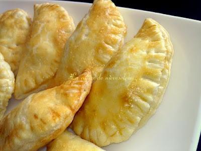 Empanadillas de queso y jamón ibérico horneadas
