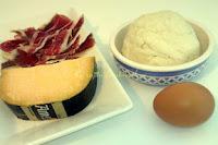 Empanadillas de queso y jamón ibérico horneadas