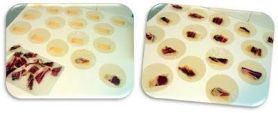 Empanadillas de queso y jamón ibérico horneadas