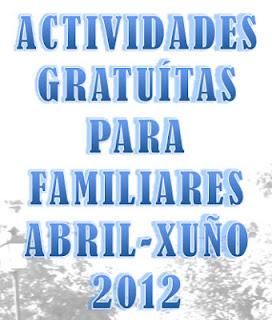 Cursos gratuitos para familiares. Risoterapia, Relajación, Manualidades