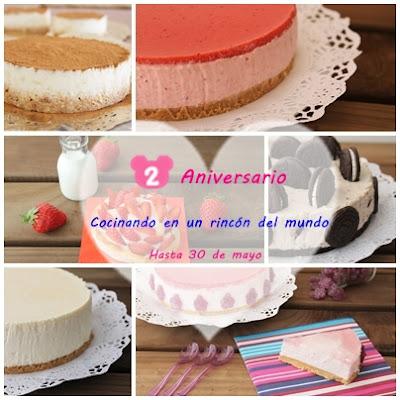 2 Aniversario, Cocinando en un rincón del mundo. SORTEO