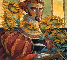 Y besando la tierra, se entretiene