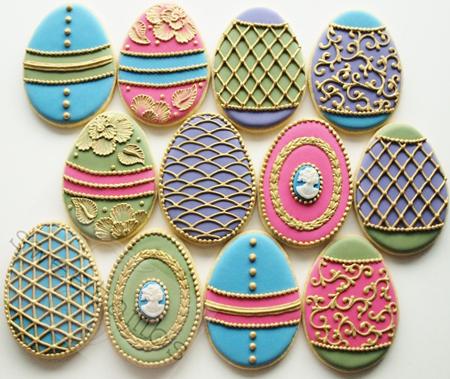Galletas de Pascua elegantes